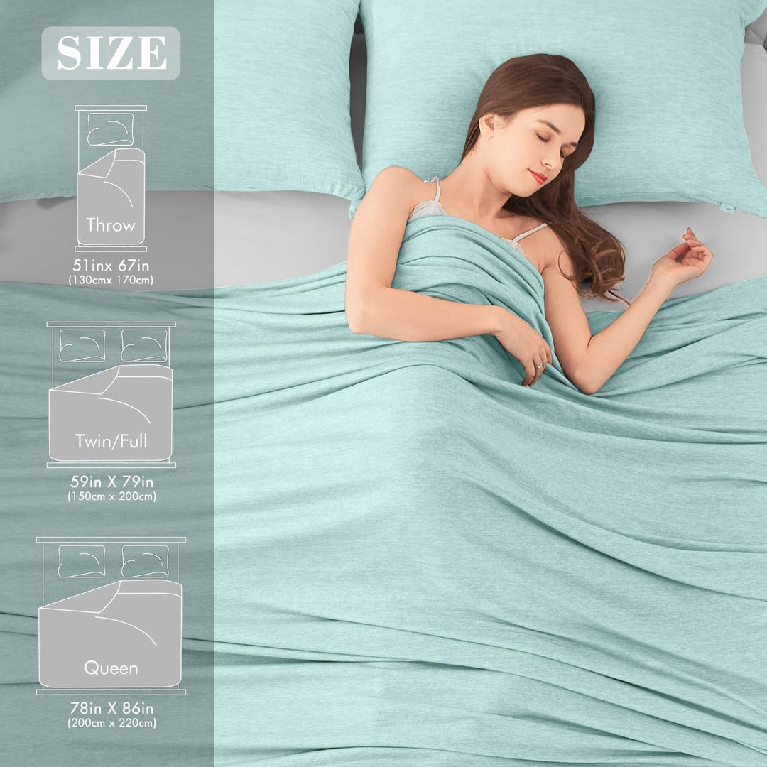 Green Cooling Blanket –  3.0, Q-Max>0.5, Multi-Size Options | Kalsten