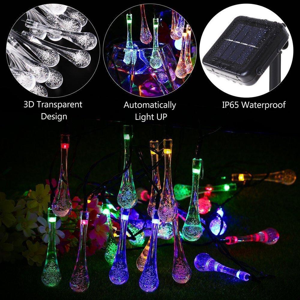 Water Droplet Solar Lights | Kalsten