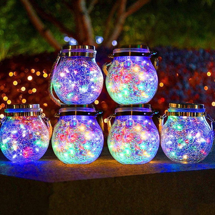 Solar Mason Jar Lamp - Lunara | Kalsten