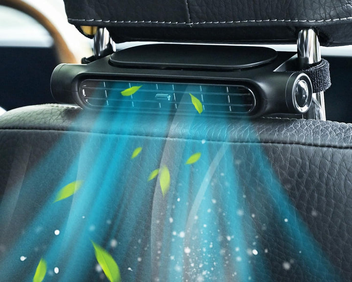 Kalsten | 3 Speeds USB Car Cooling Fan & Headrest Mount – AutoBreeze (1+1 FREE)