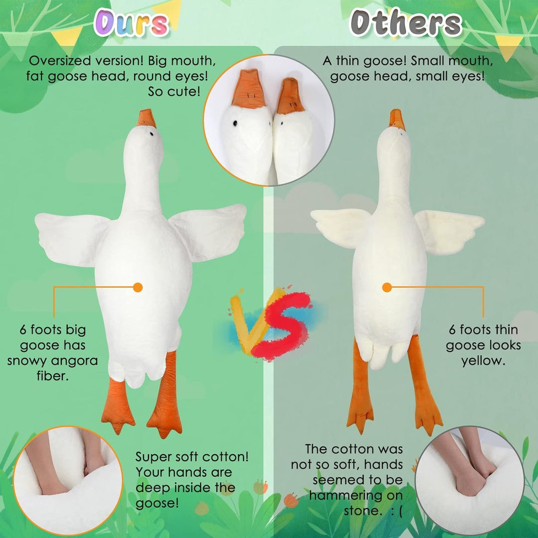 Kalsten | Cuddly Giant Goose Plush – Soft Toy in Multiple Sizes