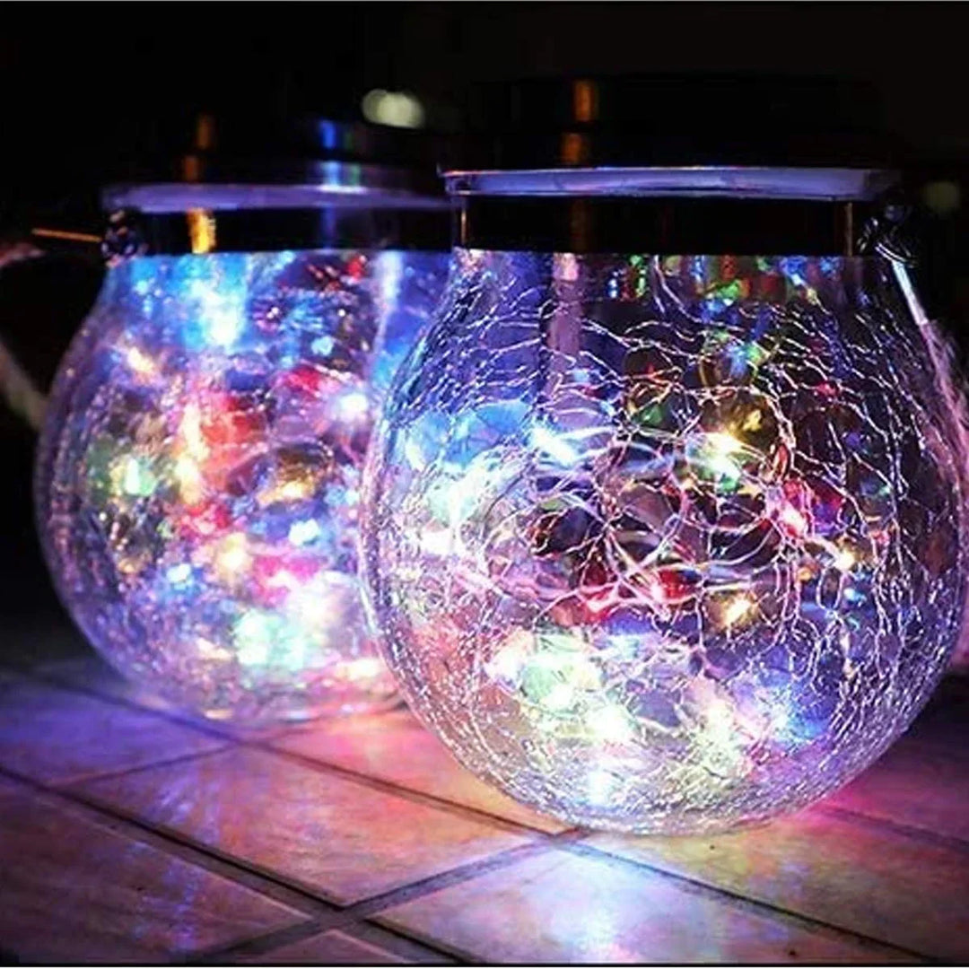 Solar Mason Jar Lamp - Lunara | Kalsten