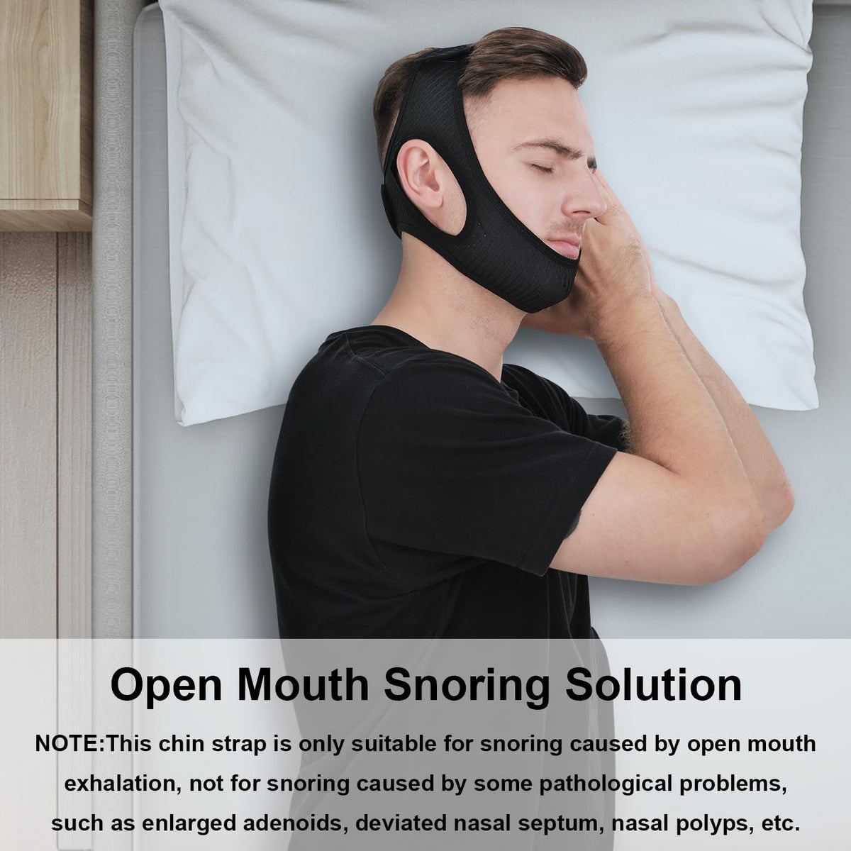Brehn | Anti-Snore Chin Strap for Sleep Apnea