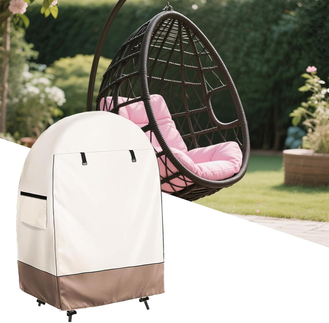Kalsten | Waterproof Egg Chair Cover with Double Zipper – Solara
