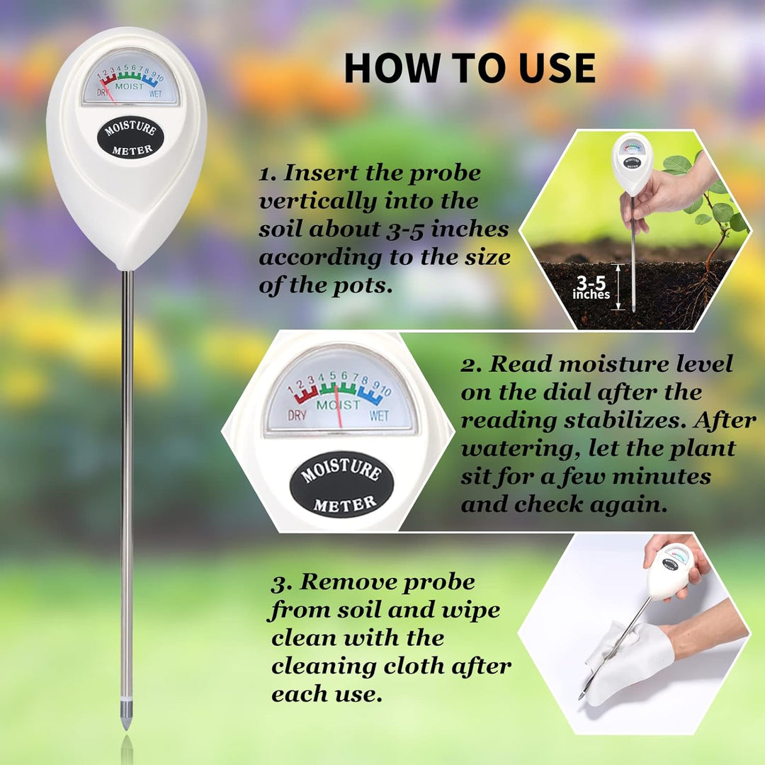 Kalsten | Soil moisture meter for precise moisture measurement in soil – Ideal for plant care