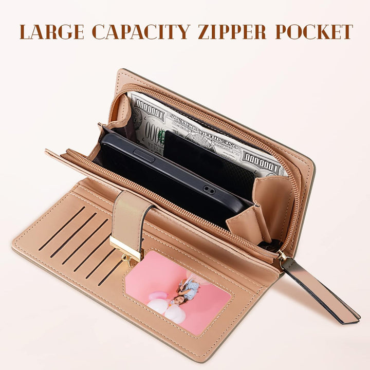 Stylish Leather Wallet for Women Kalsten