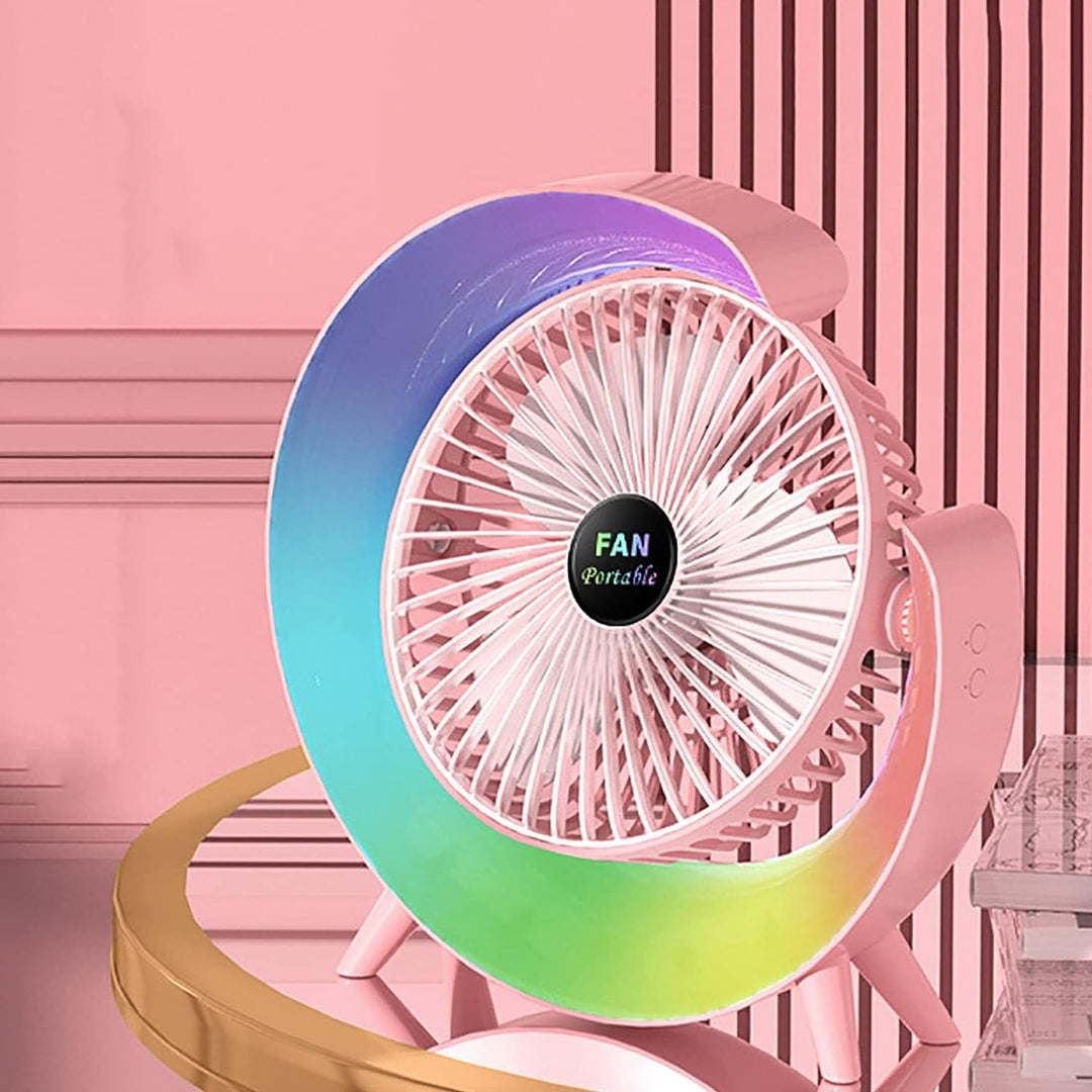 Multifunctional Colorful desktop small fan | Kalsten