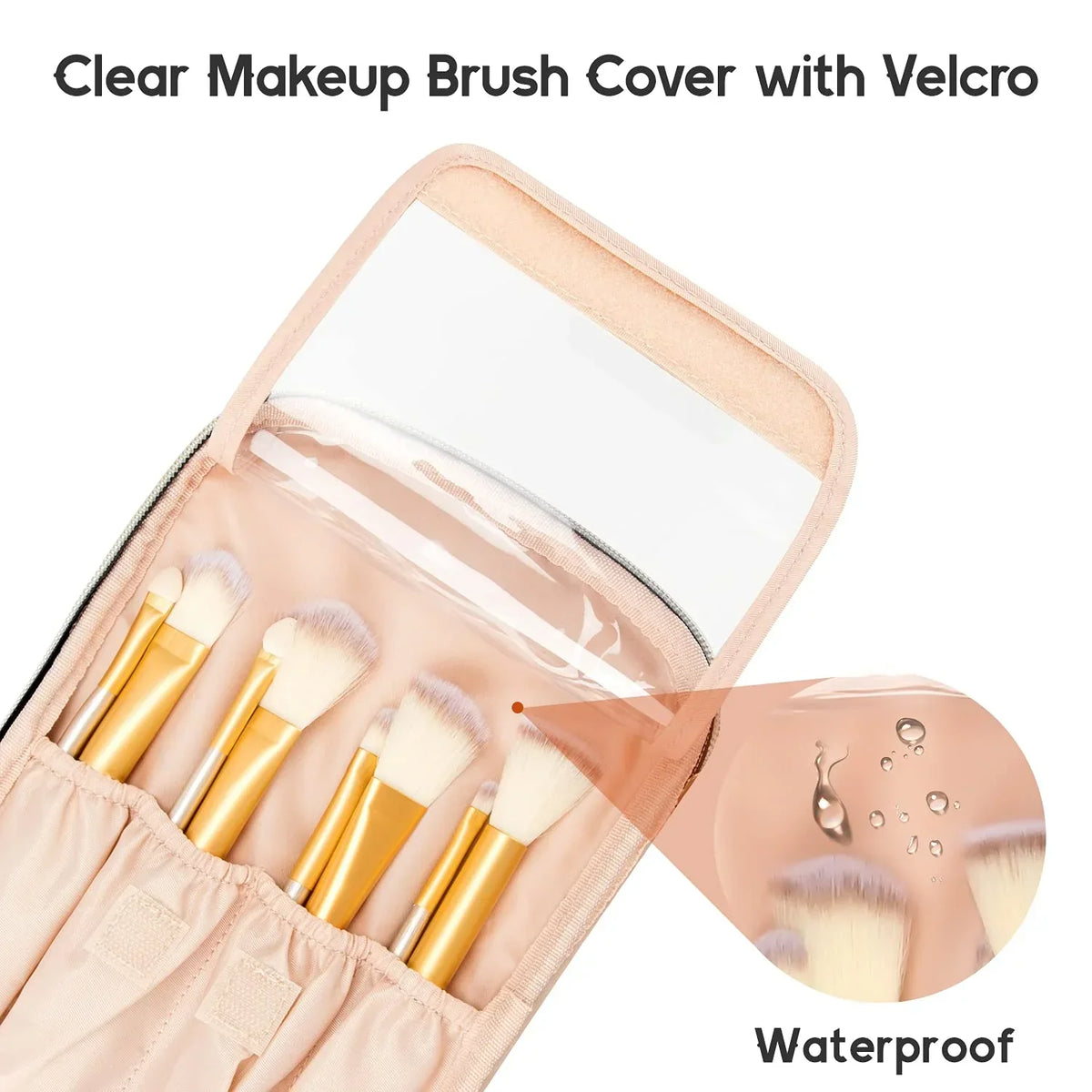 Skanto | Practical Makeup Organizer for Travel | With Compartments and Dividers