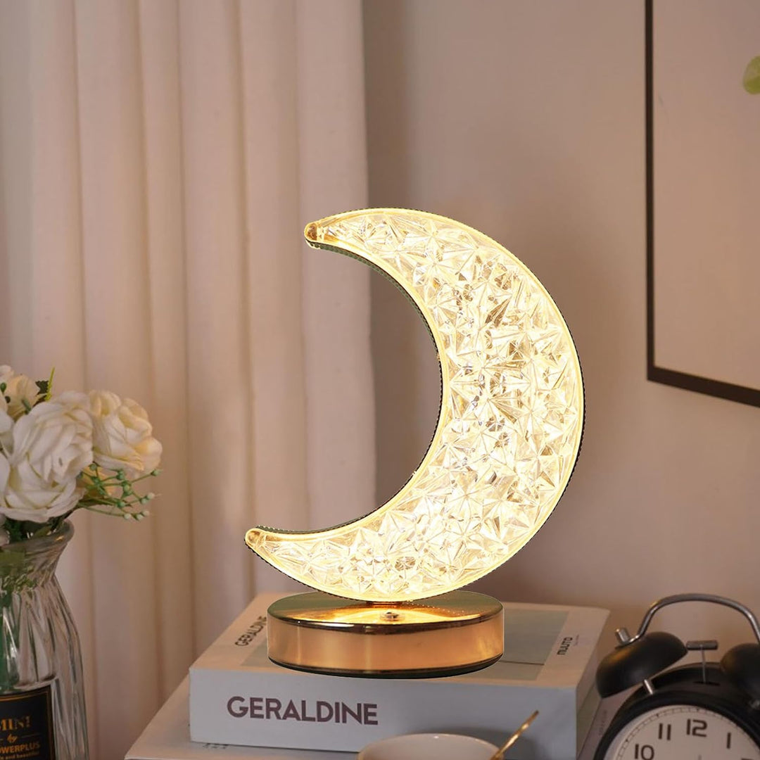 Half Moon Crystal Lamp | Kalsten