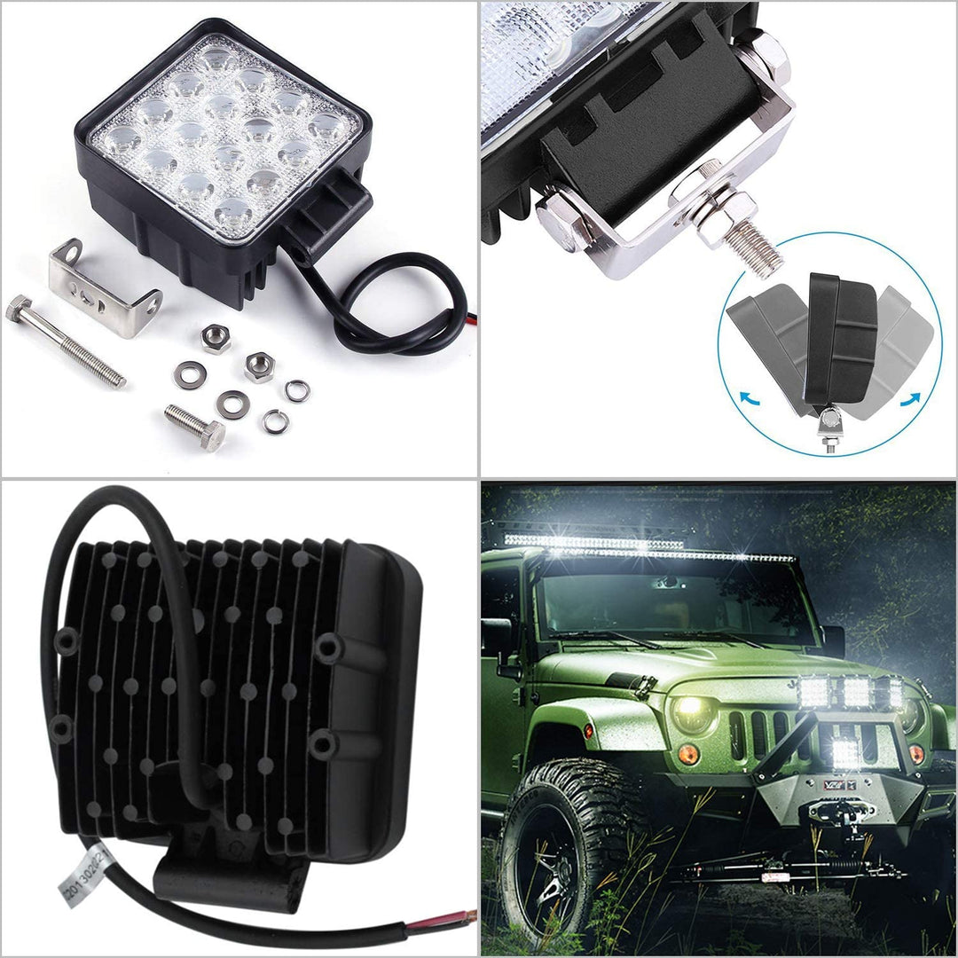 LED Work Spotlight 48W IP67 Reversing Light 2X-10X | Kalsten