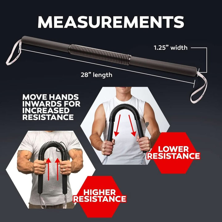 Kalsten | Adjustable training bar for effective upper body training at home