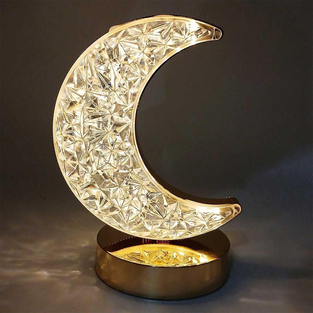 Half Moon Crystal Lamp | Kalsten