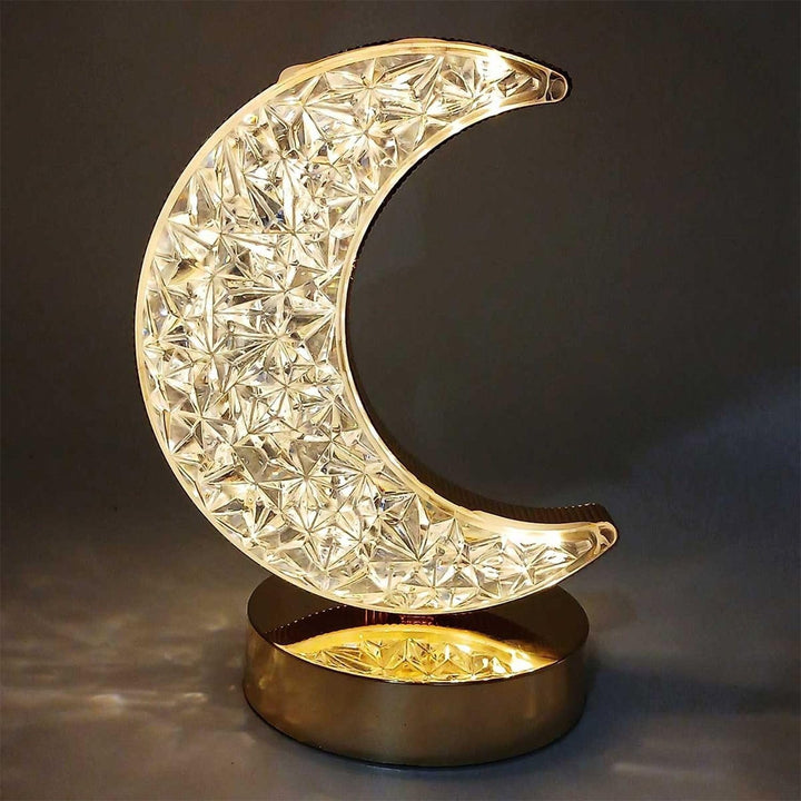 Half Moon Crystal Lamp | Kalsten