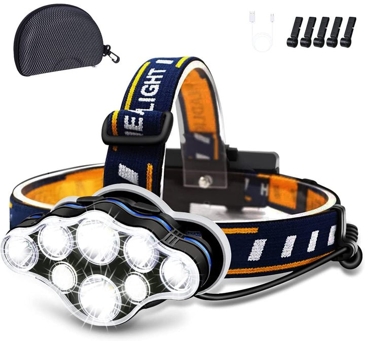 Rechargeable High-Lumen LED Headlamp