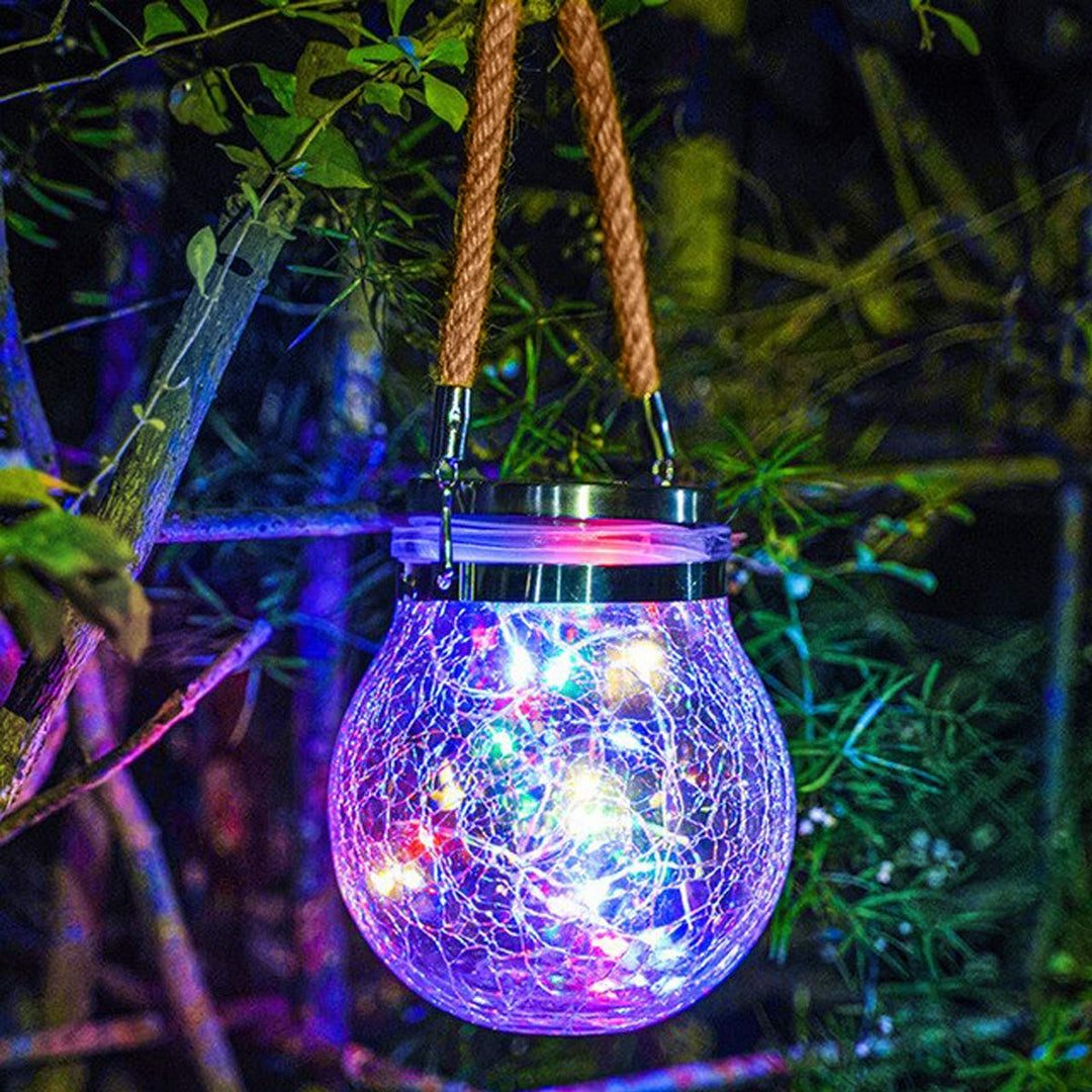 Solar Mason Jar Lamp - Lunara | Kalsten