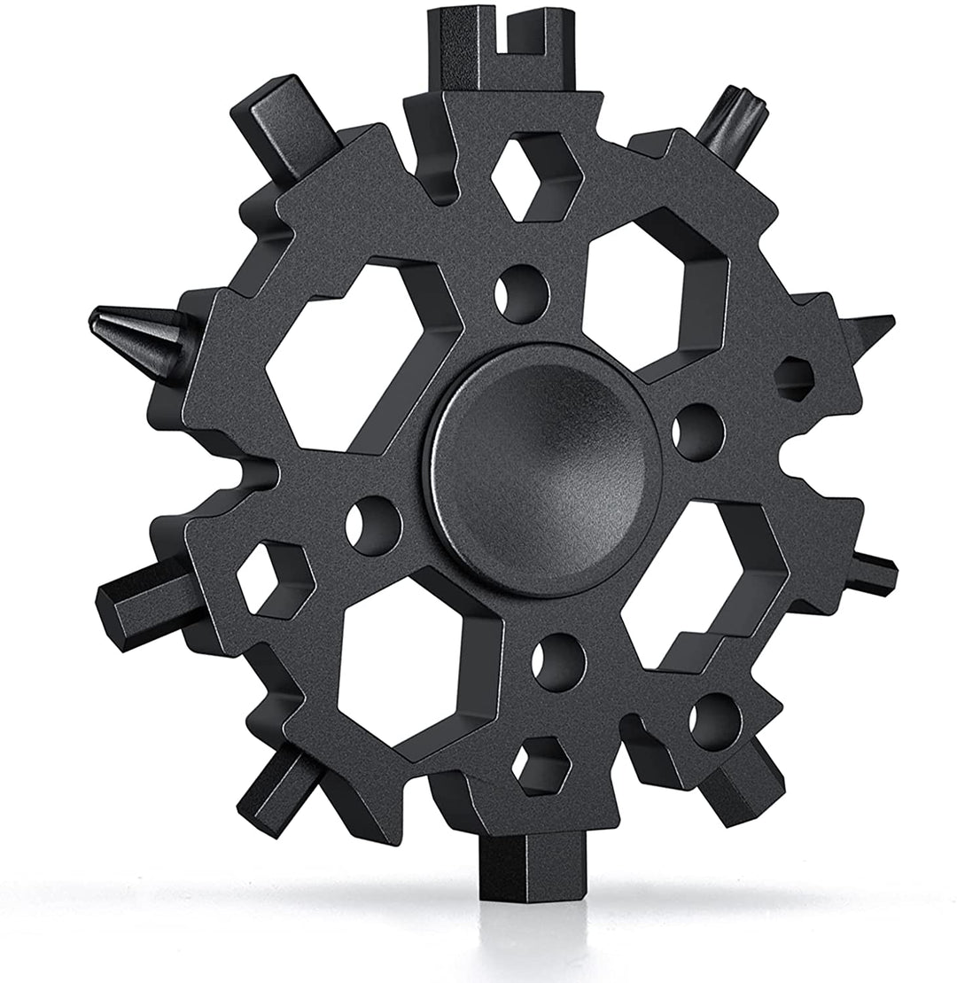 22-in-1 Snowflake Multi-Tool With Fidget Spinner | Kalsten