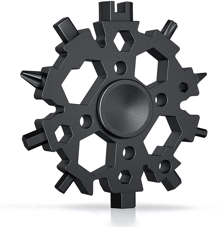 22-in-1 Snowflake Multi-Tool With Fidget Spinner | Kalsten