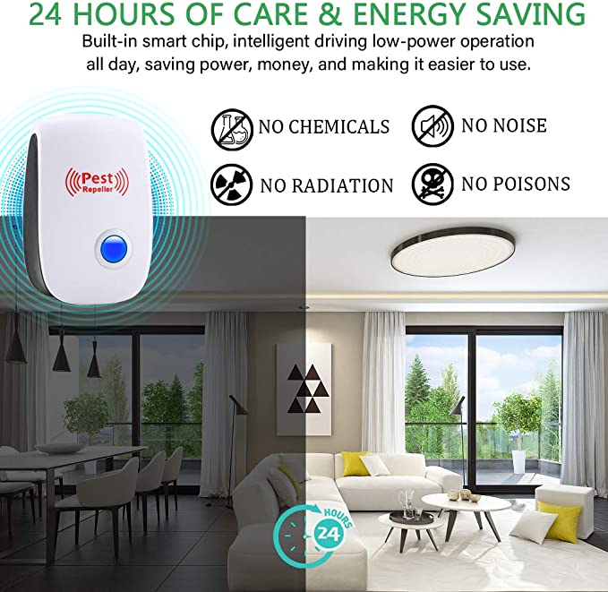 Ultrasonic Rat Repeller for Home & Garden