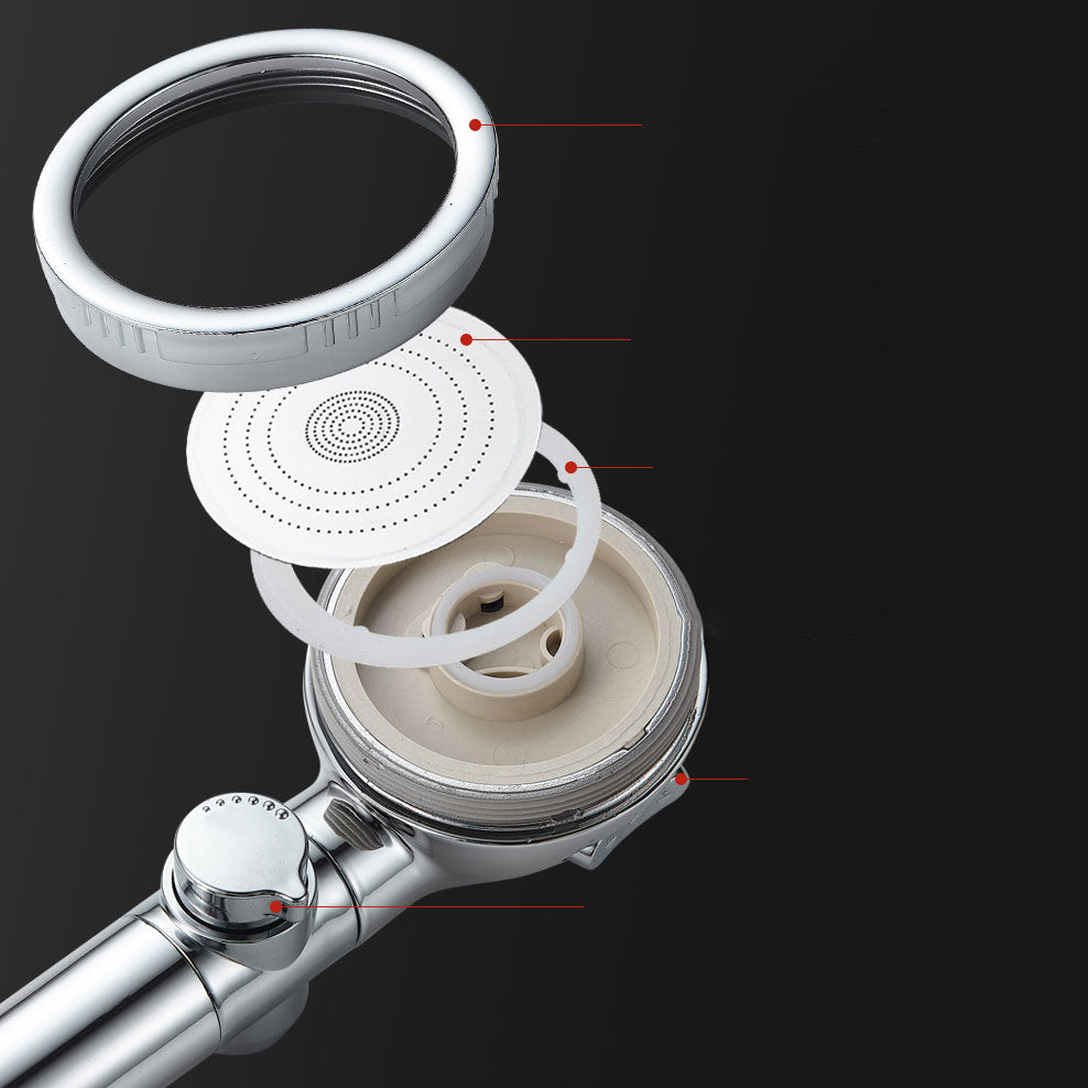 BowLift | Super high pressure shower head 3 spray adjustable water flow round shower head