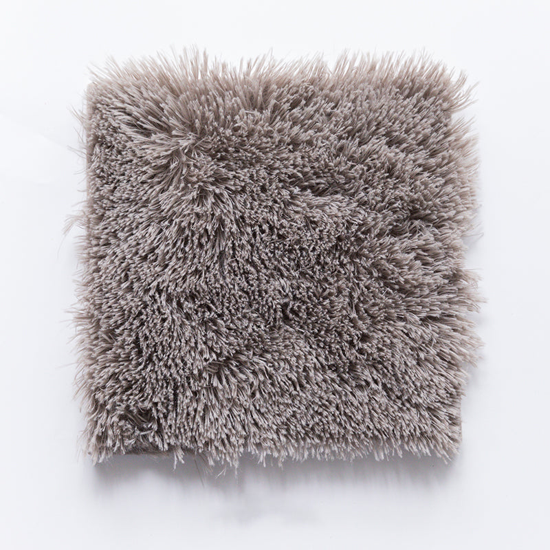 Kalsten | Bedroom Carpet Tiles Solid Square Shag Stain Resistant Carpet Tiles