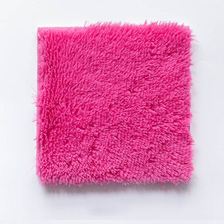Kalsten | Bedroom Carpet Tiles Solid Square Shag Stain Resistant Carpet Tiles