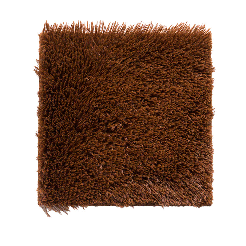 Kalsten | Bedroom Carpet Tiles Solid Square Shag Stain Resistant Carpet Tiles