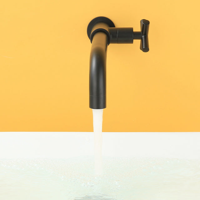 Kalsten | Widely used wall-mounted bathroom sink faucet cross handle low arch faucet