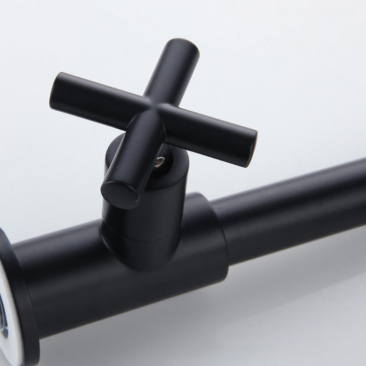Kalsten | Widely used wall-mounted bathroom sink faucet cross handle low arch faucet