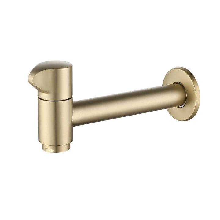 Kalsten | Widely used wall-mounted bathroom sink faucet cross handle low arch faucet