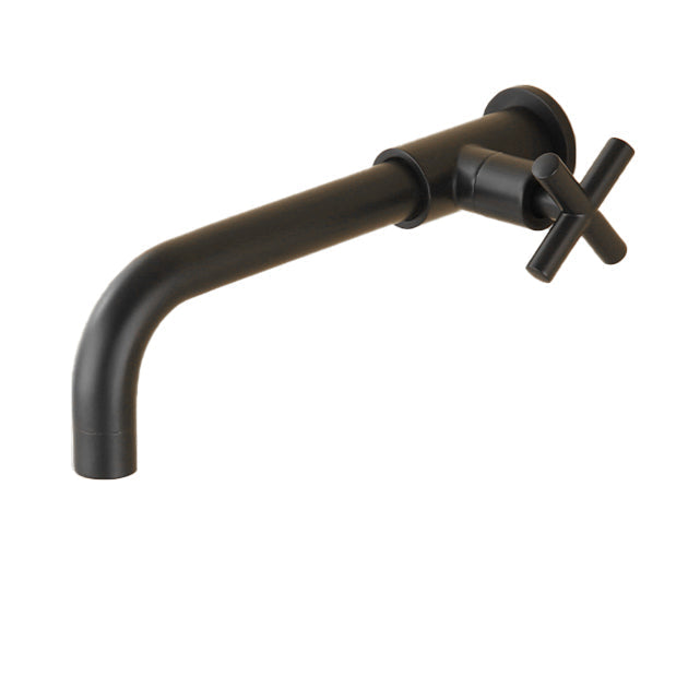Kalsten | Widely used wall-mounted bathroom sink faucet cross handle low arch faucet