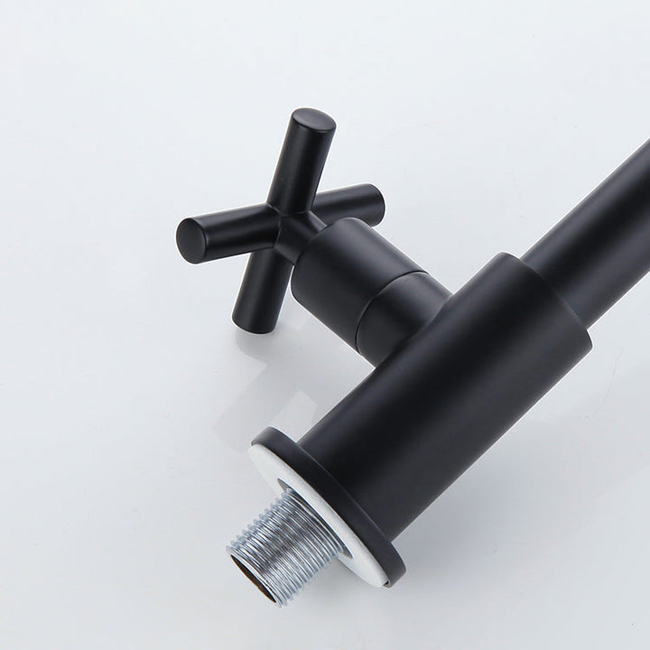 Kalsten | Widely used wall-mounted bathroom sink faucet cross handle low arch faucet