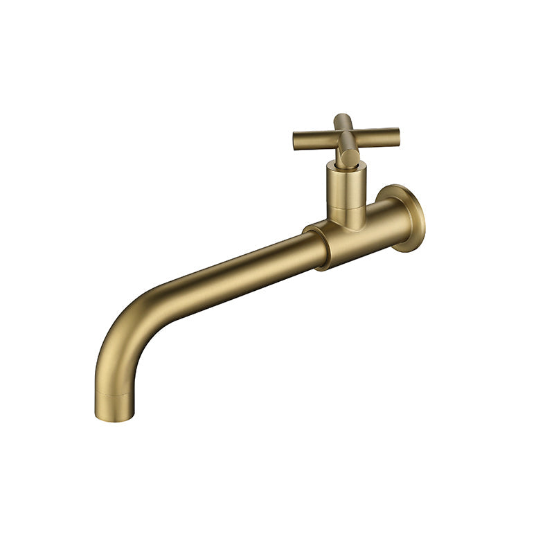 Kalsten | Widely used wall-mounted bathroom sink faucet cross handle low arch faucet