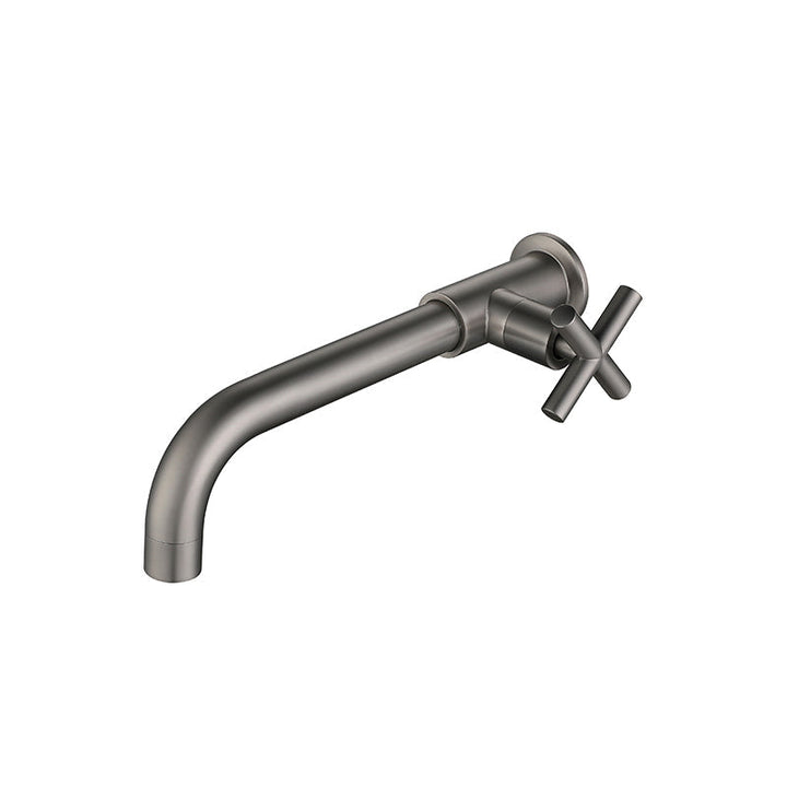 Kalsten | Widely used wall-mounted bathroom sink faucet cross handle low arch faucet
