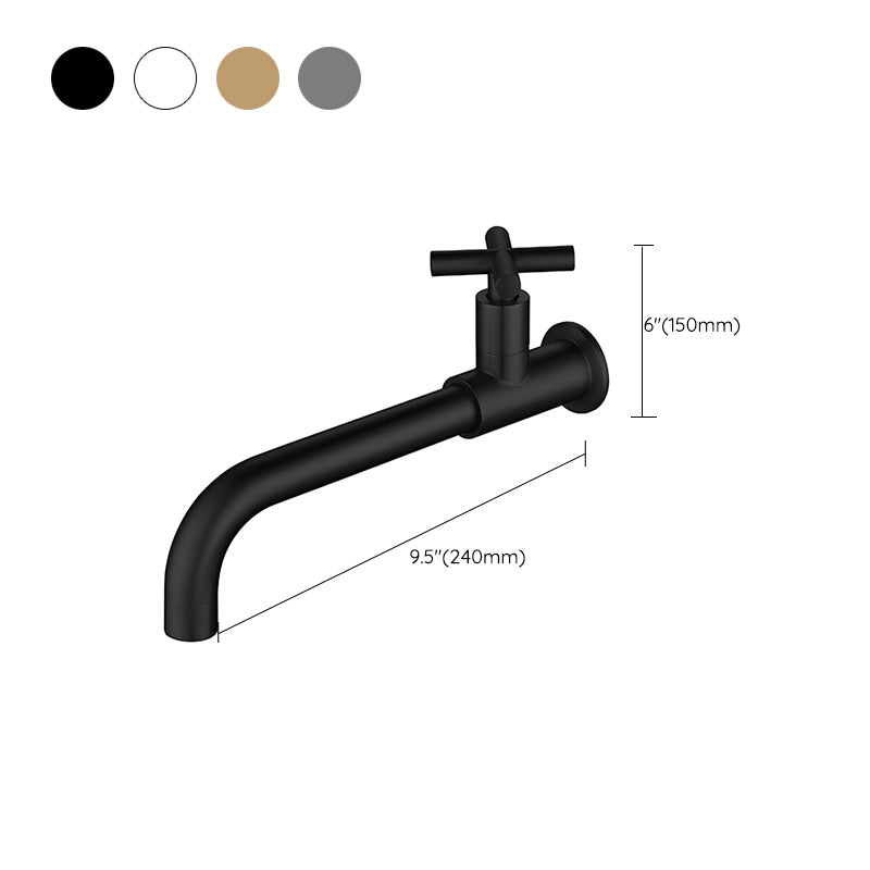Kalsten | Widely used wall-mounted bathroom sink faucet cross handle low arch faucet