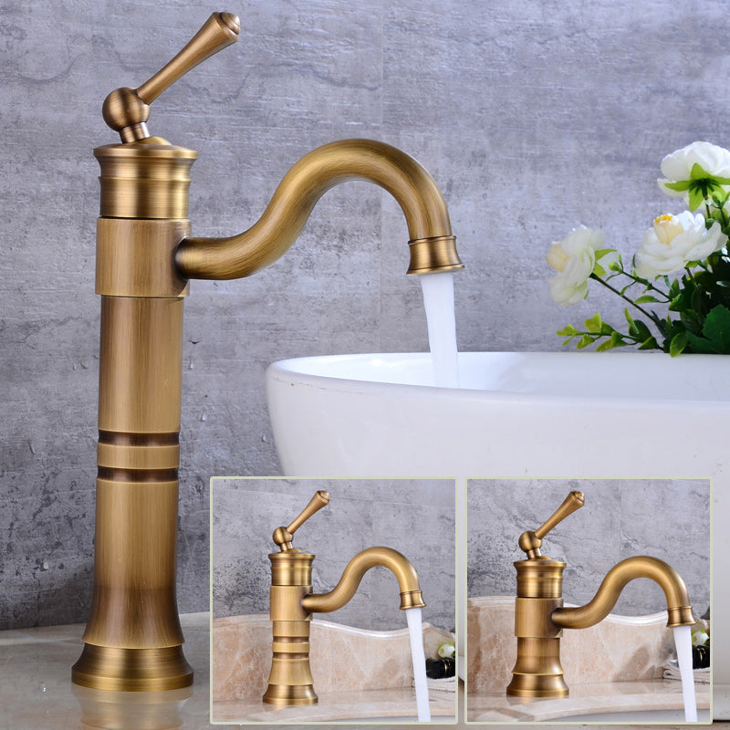 Kalsten | Classic basin mixer with swivel spout, single lever basin mixer