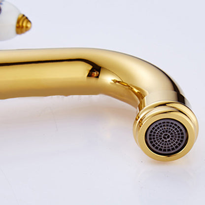 BowLift | Glam Vessel Faucet Swivel Spout Lever Handle Sink Faucet