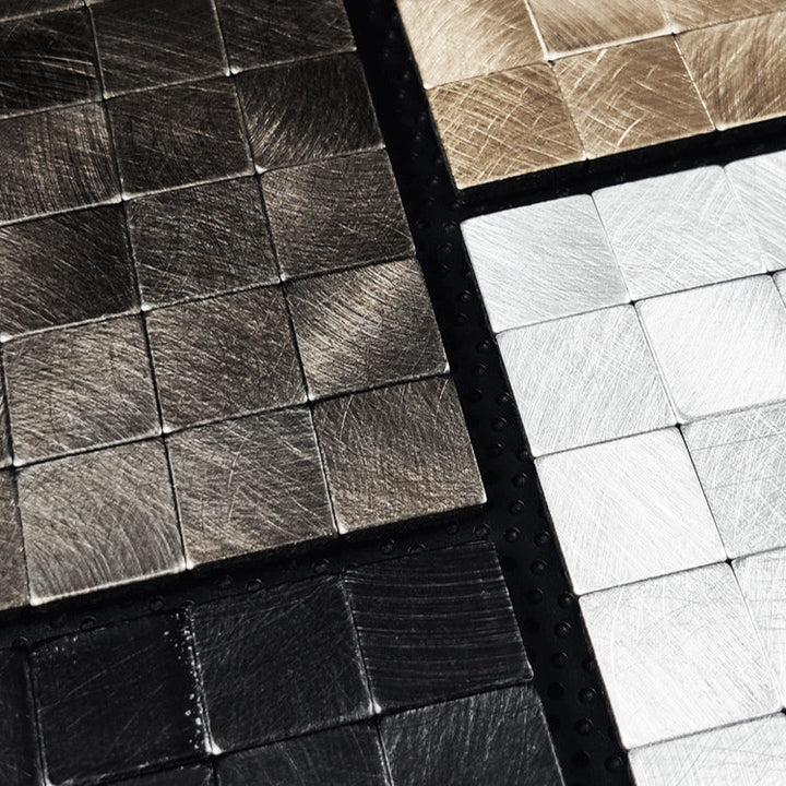 Kalsten | Mosaic Tile Wallpaper Contemporary Peel and Stick Wallpaper with Square Shape