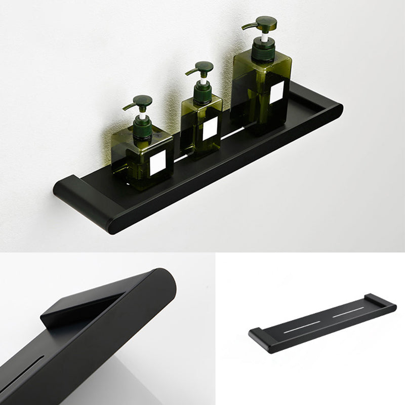 BowLift | Contemporary bathroom accessory single item or in set made of black metal