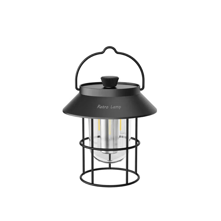 LED Camping Lantern in Retro Design – Portable Lamp for Indoor and Outdoor | Kalsten
