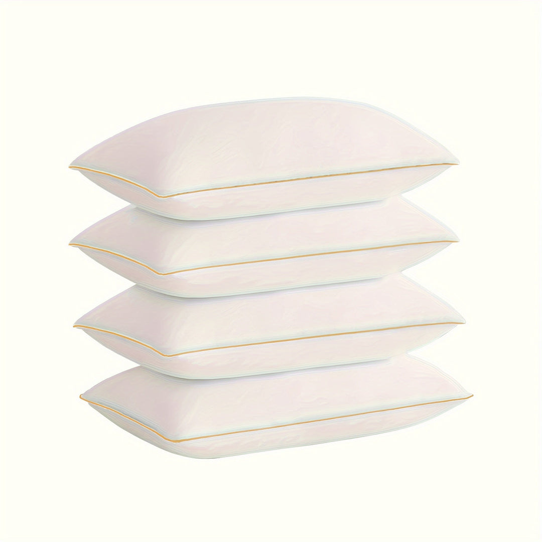 Cooling Bed Pillows for Sleeping – Luxury Hotel Quality with 3D Microfiber Filling and Breathable Cover – Ideal for Side, Back, and Stomach Sleepers, Queen Size | Kalsten