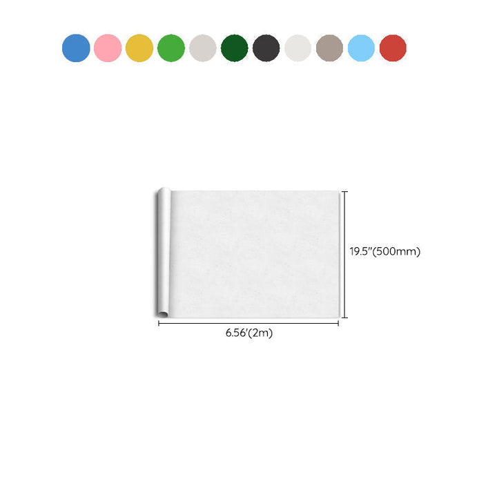 Kalsten | Solid Color Plastic Flooring Modern Water-Resistant Square Edge Floor Tiles