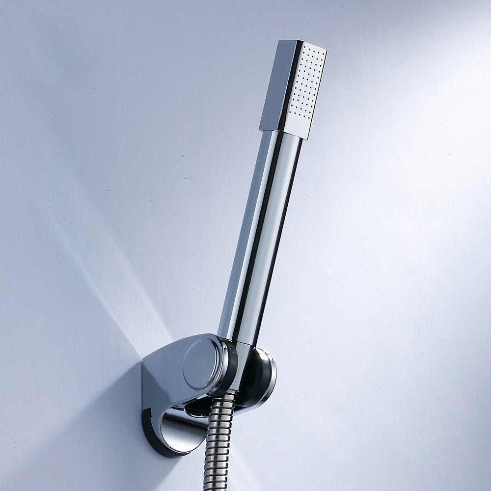 Kalsten | Simple Handheld Shower Head Square 304 Stainless Steel Shower Head