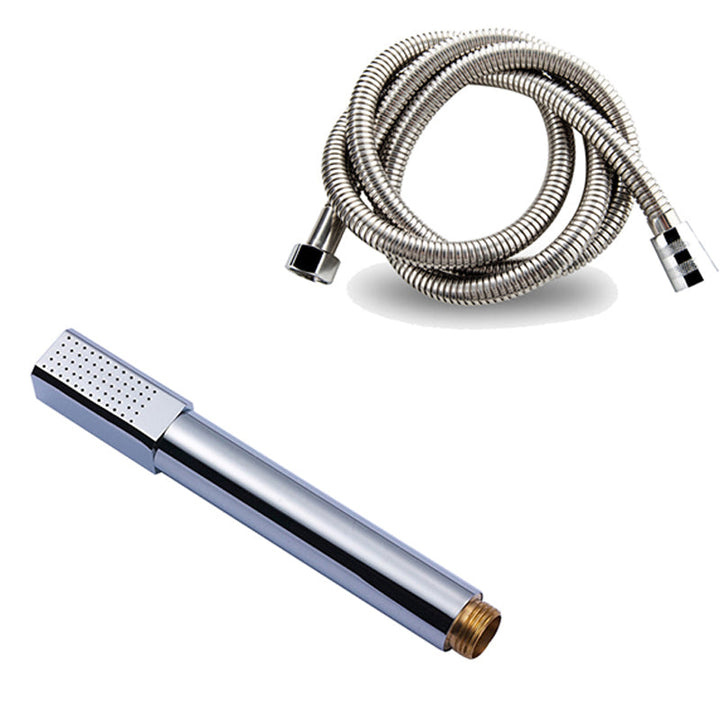 Kalsten | Simple Handheld Shower Head Square 304 Stainless Steel Shower Head