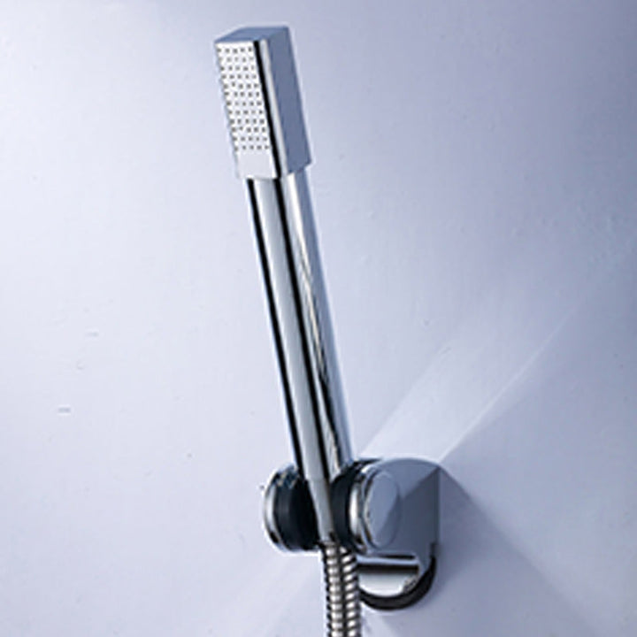 Kalsten | Simple Handheld Shower Head Square 304 Stainless Steel Shower Head