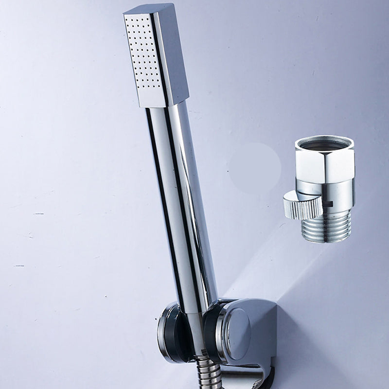 Kalsten | Simple Handheld Shower Head Square 304 Stainless Steel Shower Head