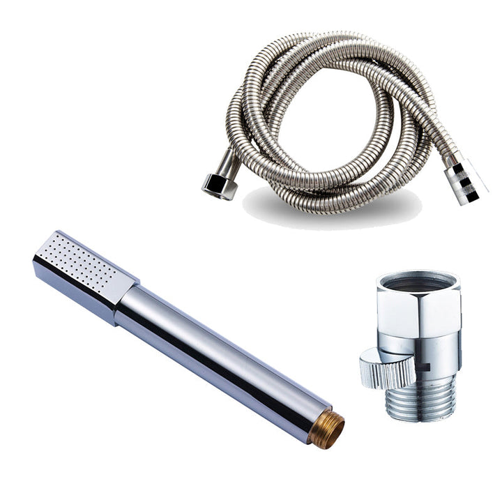 Kalsten | Simple Handheld Shower Head Square 304 Stainless Steel Shower Head