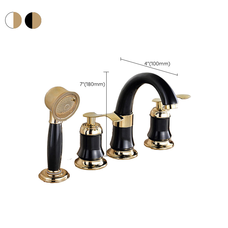 BowLift | Contemporary Tub Faucet Deck Mount Trim Bathtub Faucet Trim for Bathroom