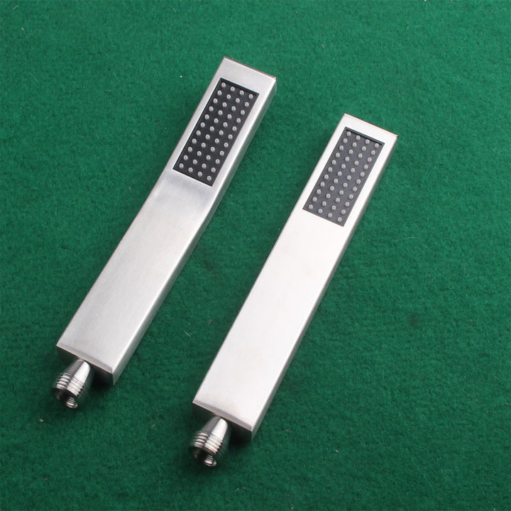Kalsten | Simple Rectangle Shower Head 304 Stainless Steel Hand Shower