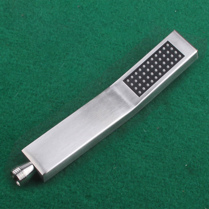 Kalsten | Simple Rectangle Shower Head 304 Stainless Steel Hand Shower