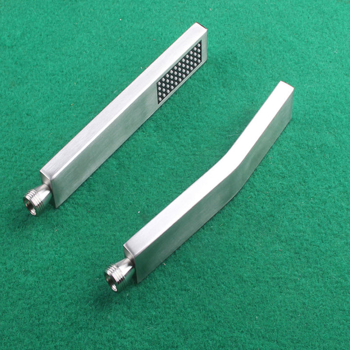 Kalsten | Simple Rectangle Shower Head 304 Stainless Steel Hand Shower